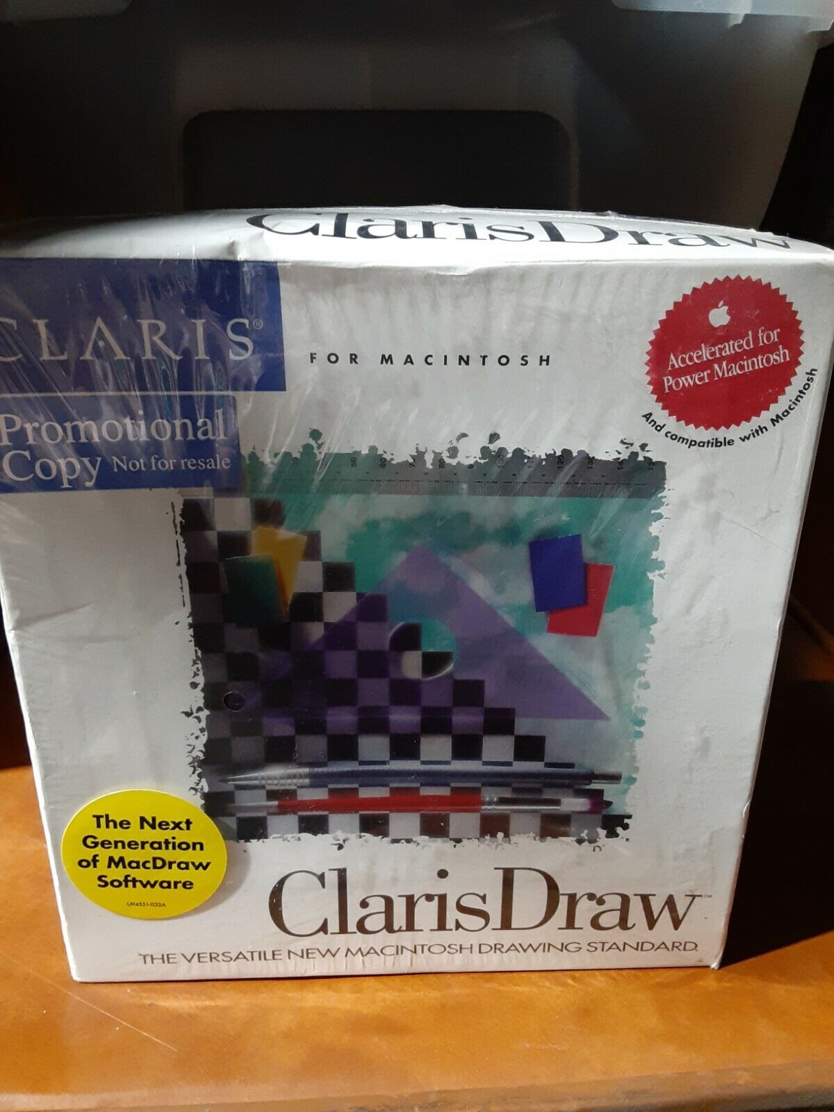 Claris Draw for Mac 1994 Promotional Copy 