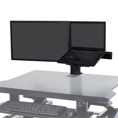 Ergotron WorkFit Monitor Kit (LCD and Laptop, Black) 97-933-085