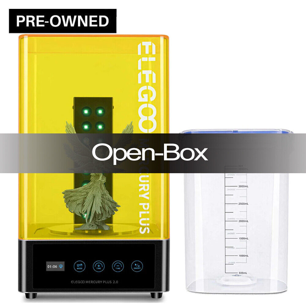 【PRE-OWNED OPEN-BOX】ELEGOO Mercury Plus 2.0 Wash and Cure Machine for 3D Printer