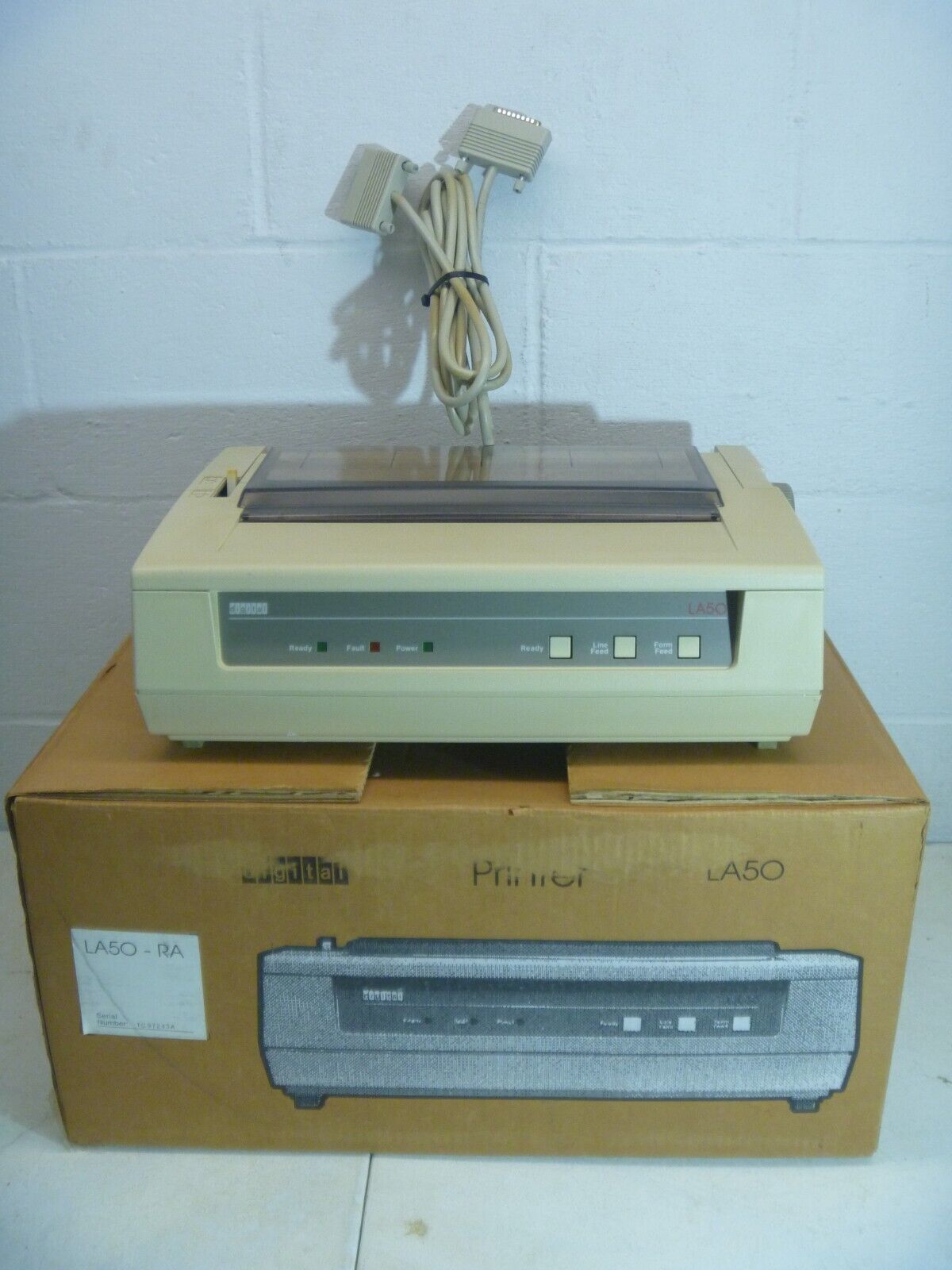 Digital Equipment DEC LA50-RA Dot Matrix Printer AS IS