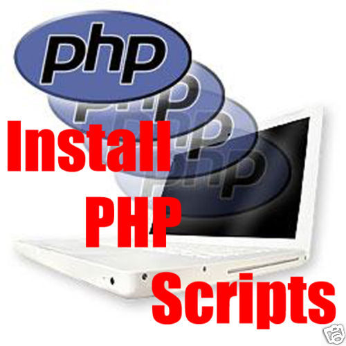 I will install PHP scripts for you 