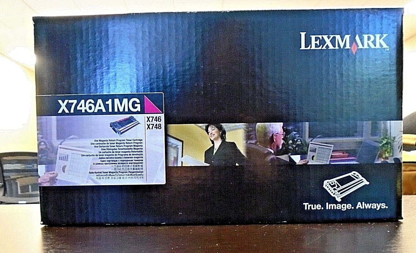 Lexmark X746A1MG Toner 7000 Page-High Yield Magenta BRAND NEW, STILL SEALED 