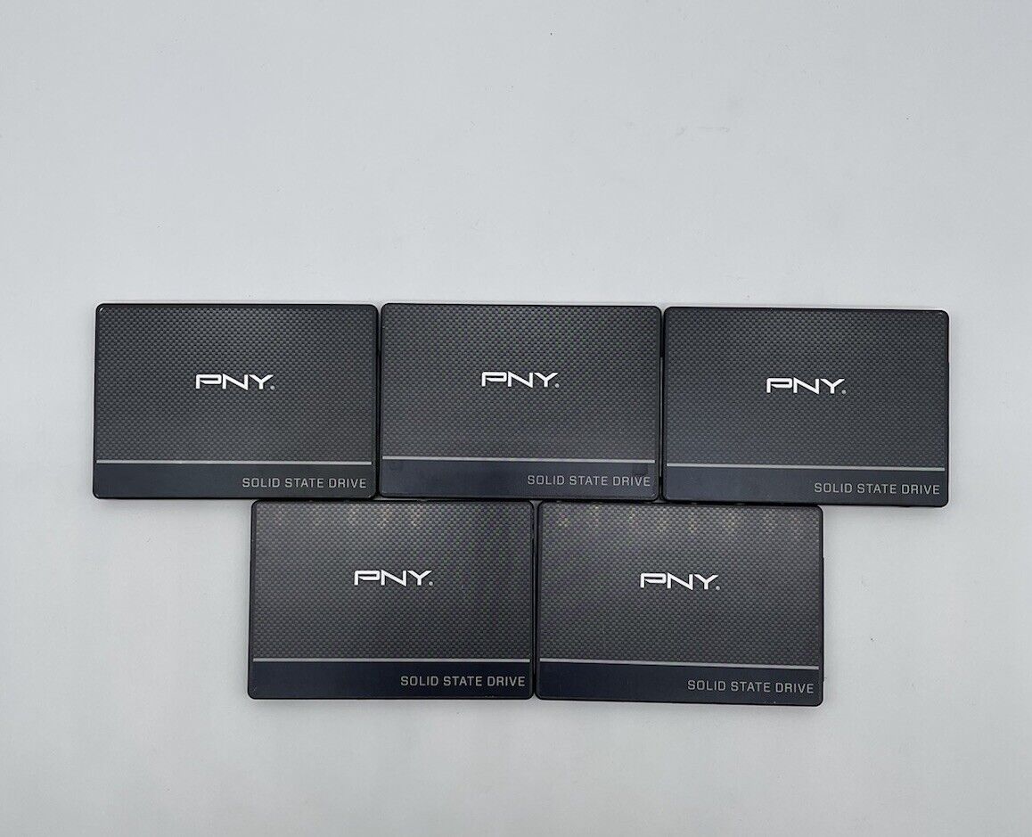 Lot of 5 PNY CS900 120GB 2.5\