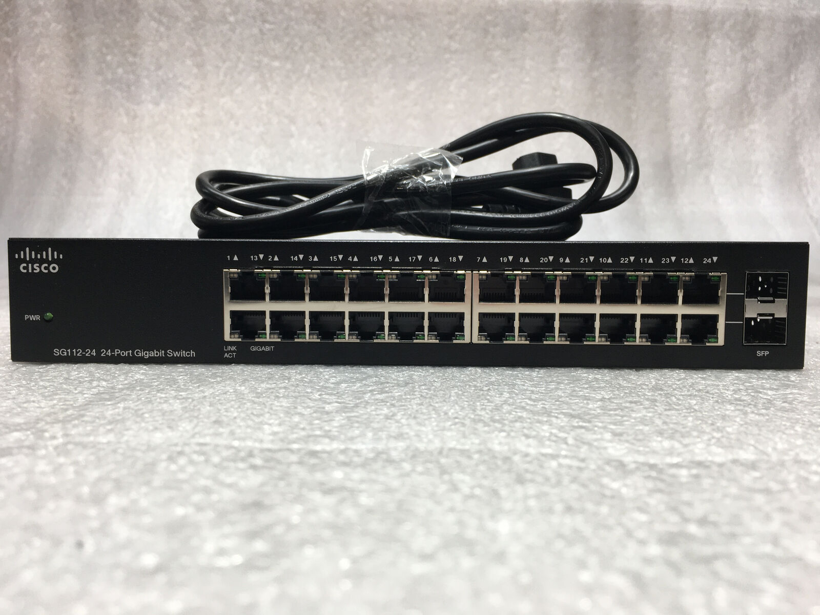 Cisco SG112-24 110 Series SG11224NA 24-Port Unmanaged Network Switch