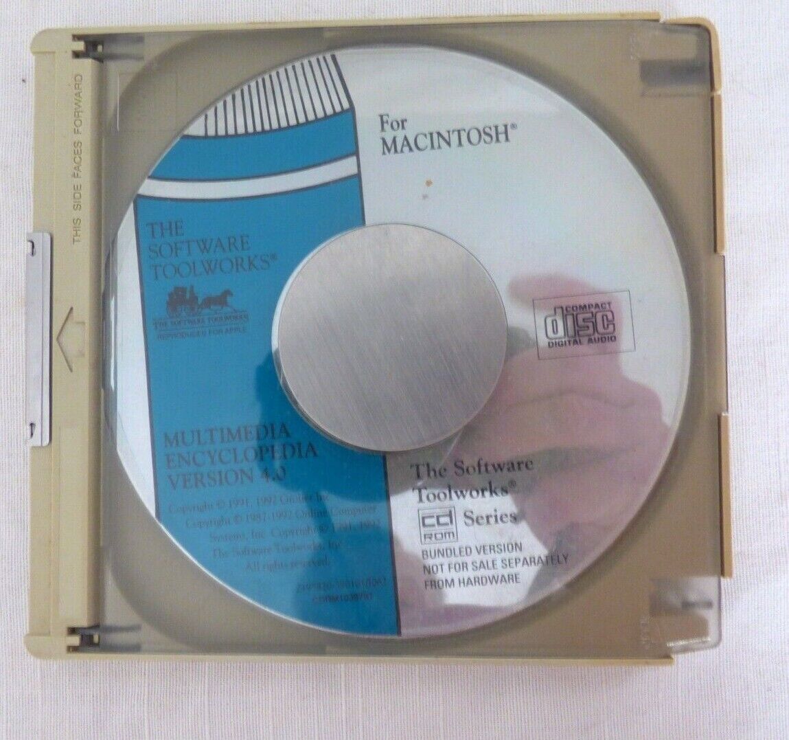 THE Software Toolworks MULTIMEDIA ENCYCLOPEDIA 4.0 Mac CD-ROM 1992