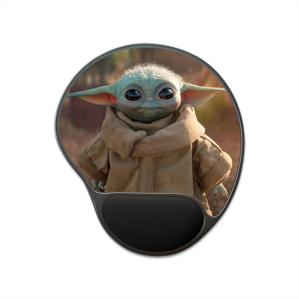 Star Wars The Mandalorian, Baby Yoda Grogu, Mouse Pad With Wrist Rest
