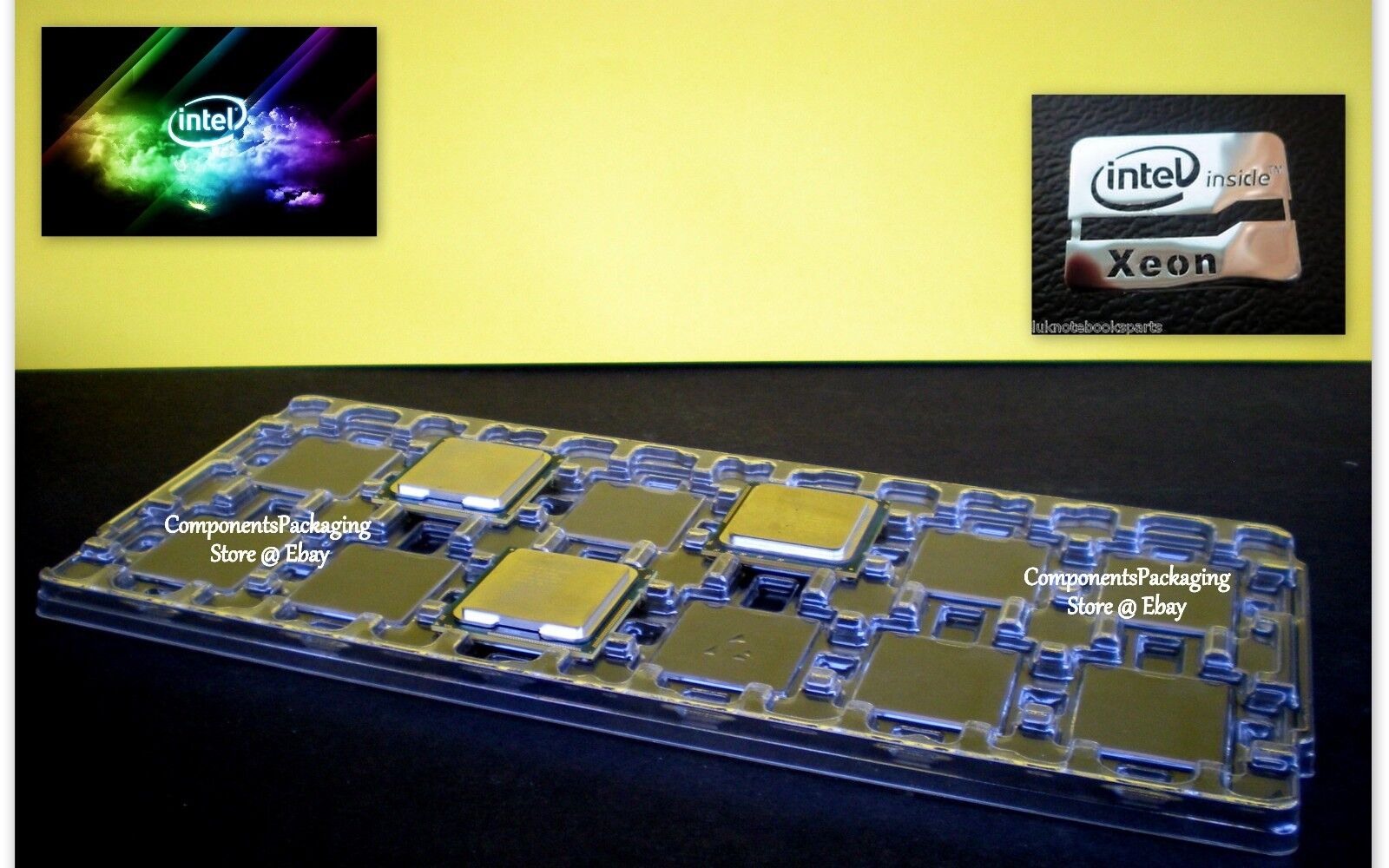 Socket B LGA1366 1356 CPU Tray for Intel i7 Xeon E5 CPU\'s -  Lot of 2 6 12 30 50