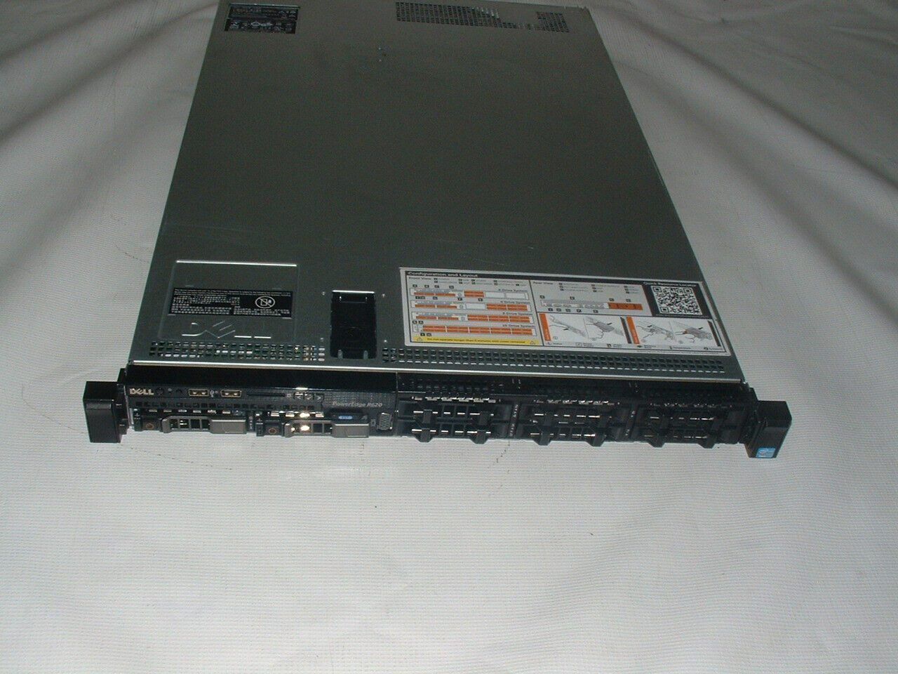 Dell Poweredge R620 2x E5-2680 2.7ghz 16-Cores / 32gb / H710 / 2x Trays / 750w