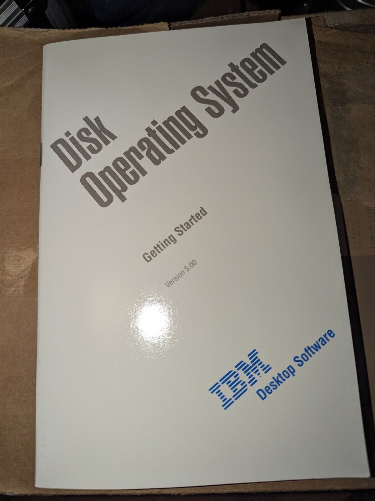 IBM Disk Operating System PC DOS Version 5.0