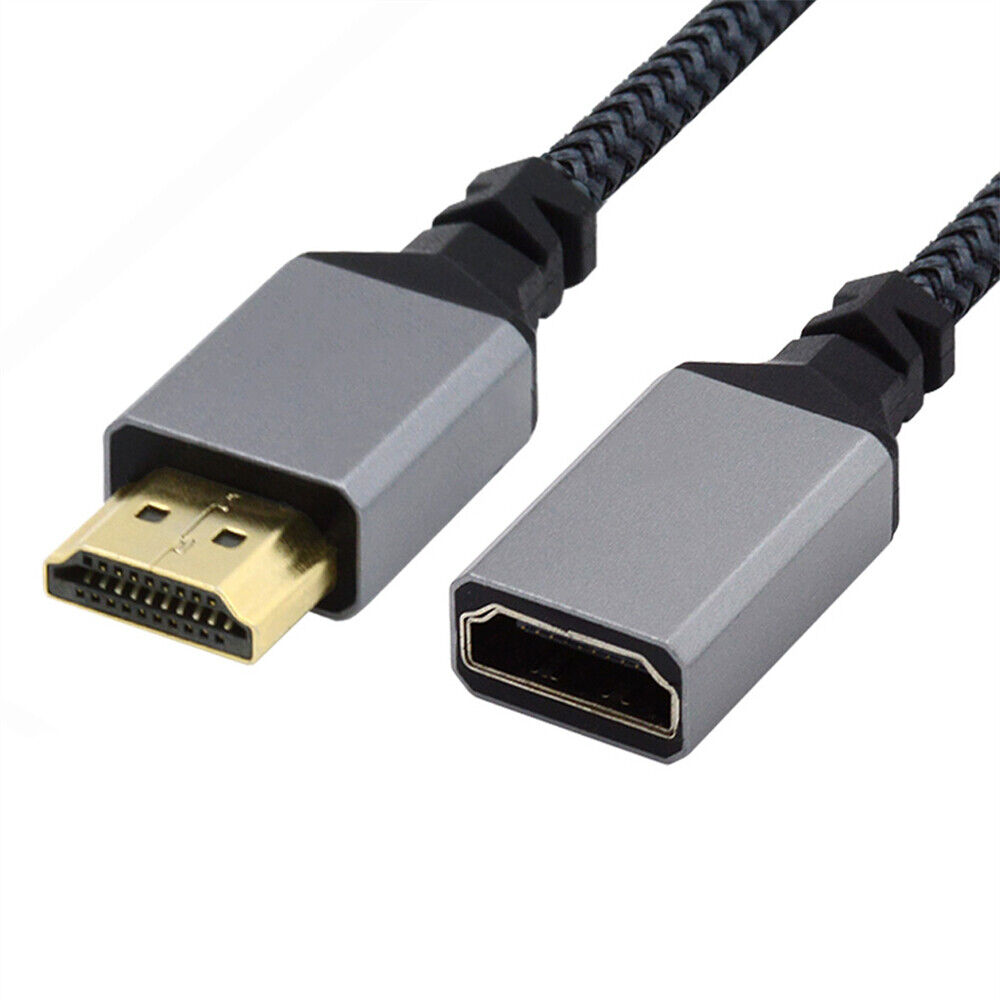 Cablecy HDMI 1.4 Type A Male to A Female Extension Cable Support HDTV 4K 60hz 3D
