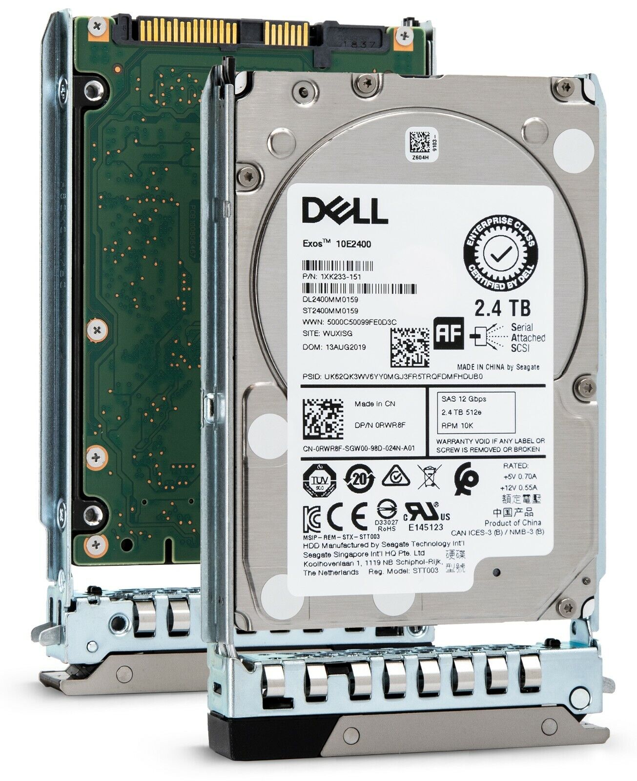 Dell RWR8F 2.4TB 10K RPM SAS 12Gb/s 2.5\
