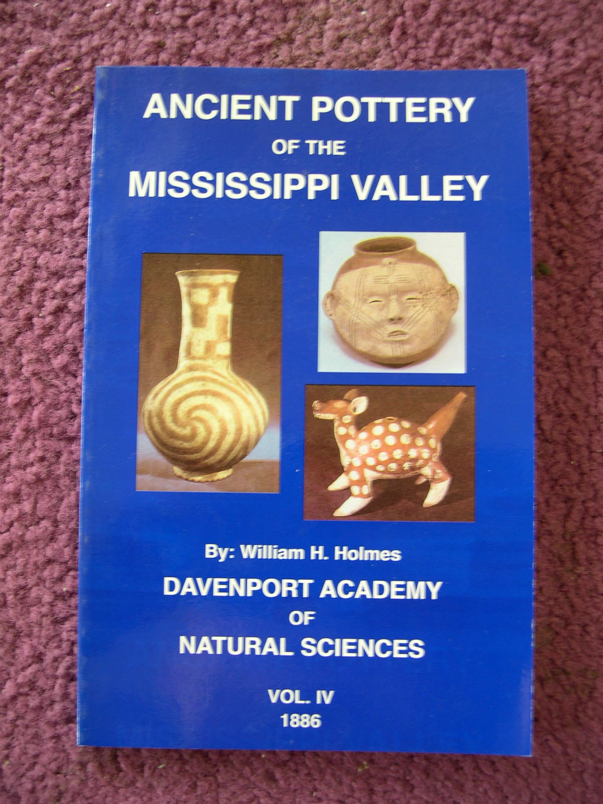 Ancient Pottery Mississippi Valley Wm Henry Holmes Paper Caddo Indian Arrowhead