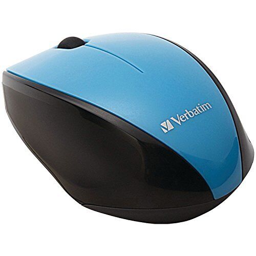 Verbatim Wireless Multi-Trac Blue LED Optical Mouse Blue
