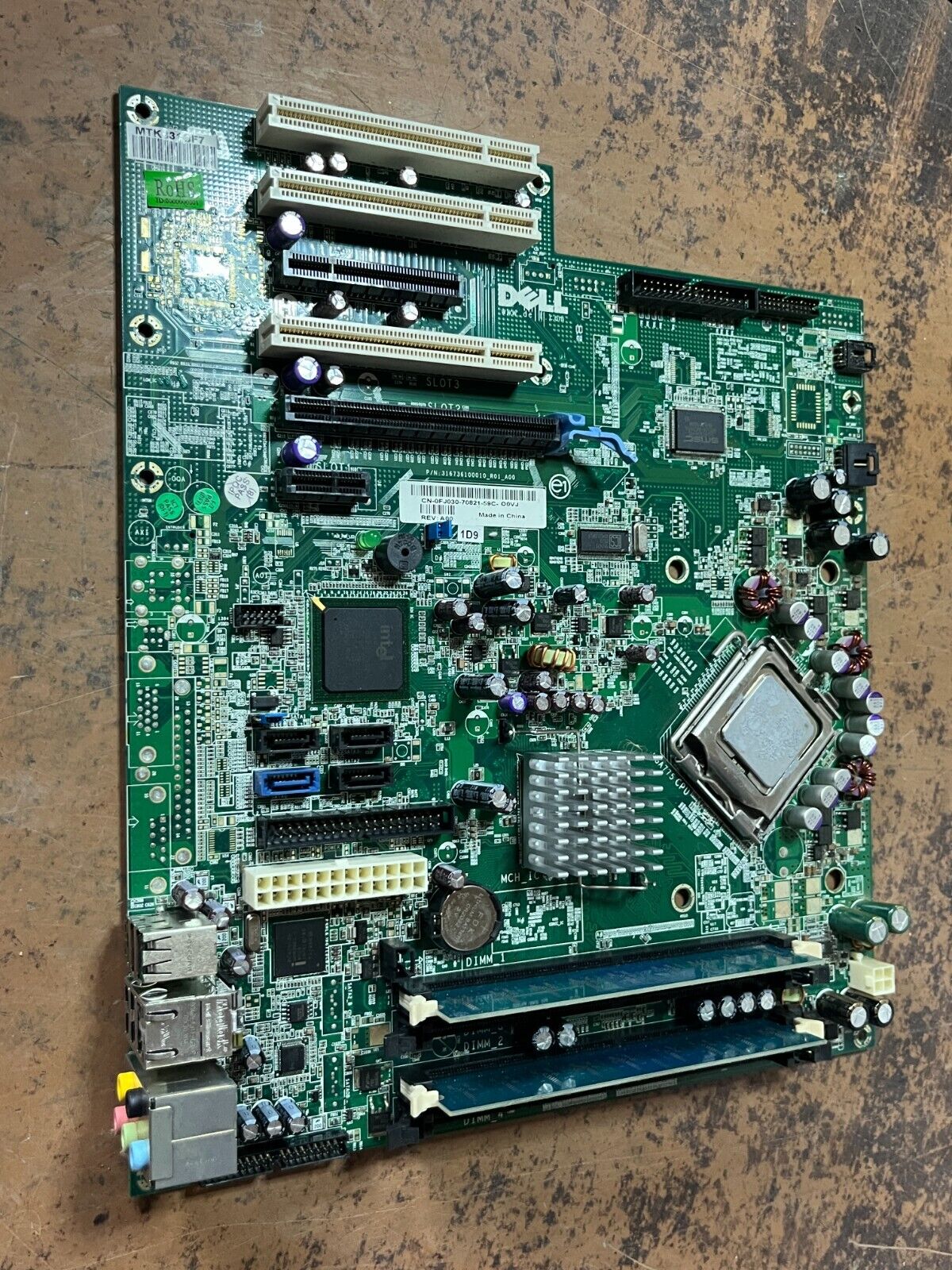 Dell 0YH299 Motherboard POWEREDGE Sc440 Server System Board VZ