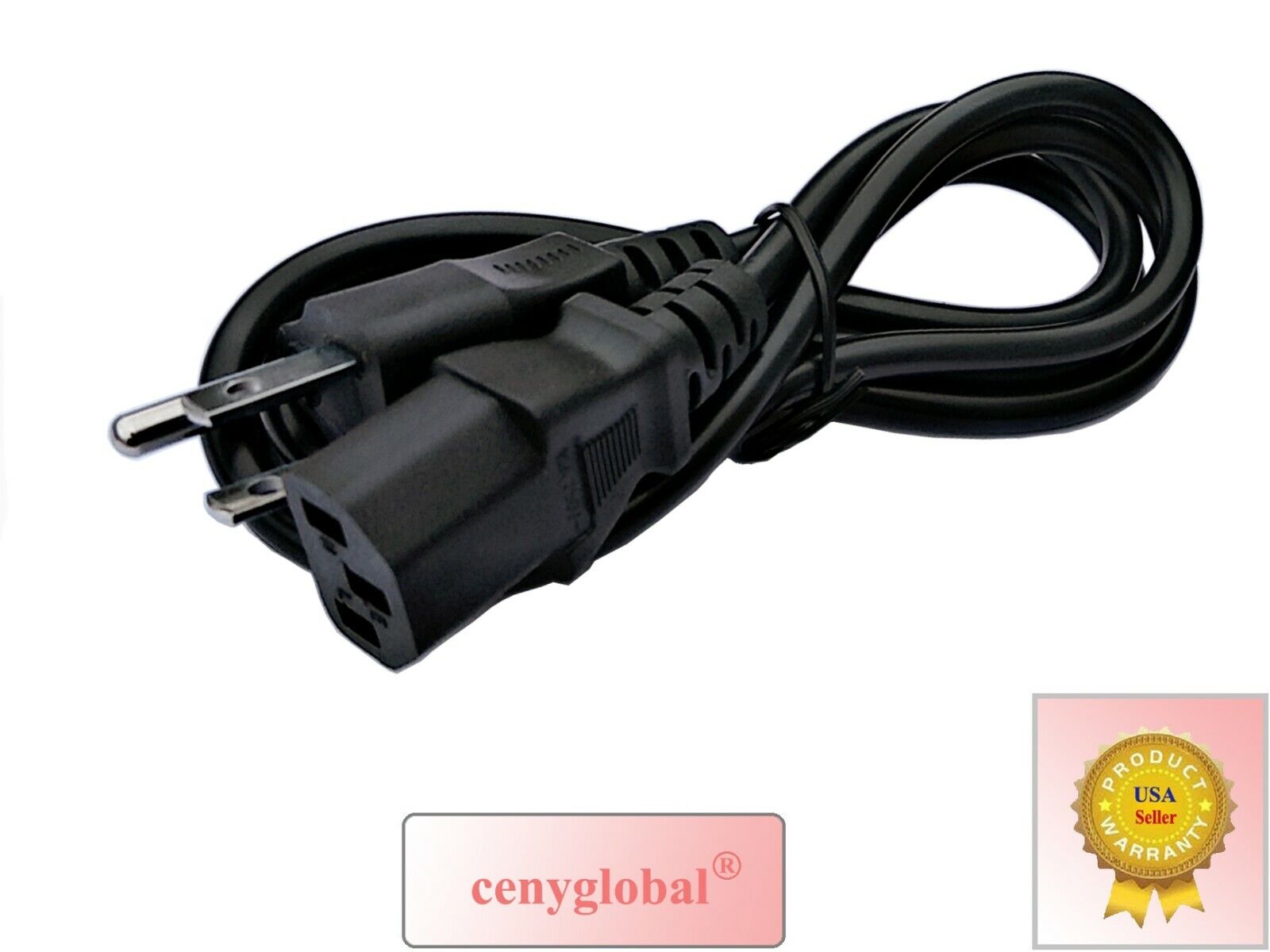 AC Power Cable Cord For Numark TT200 TT1600 TT-1650 Professional Turntable Drive