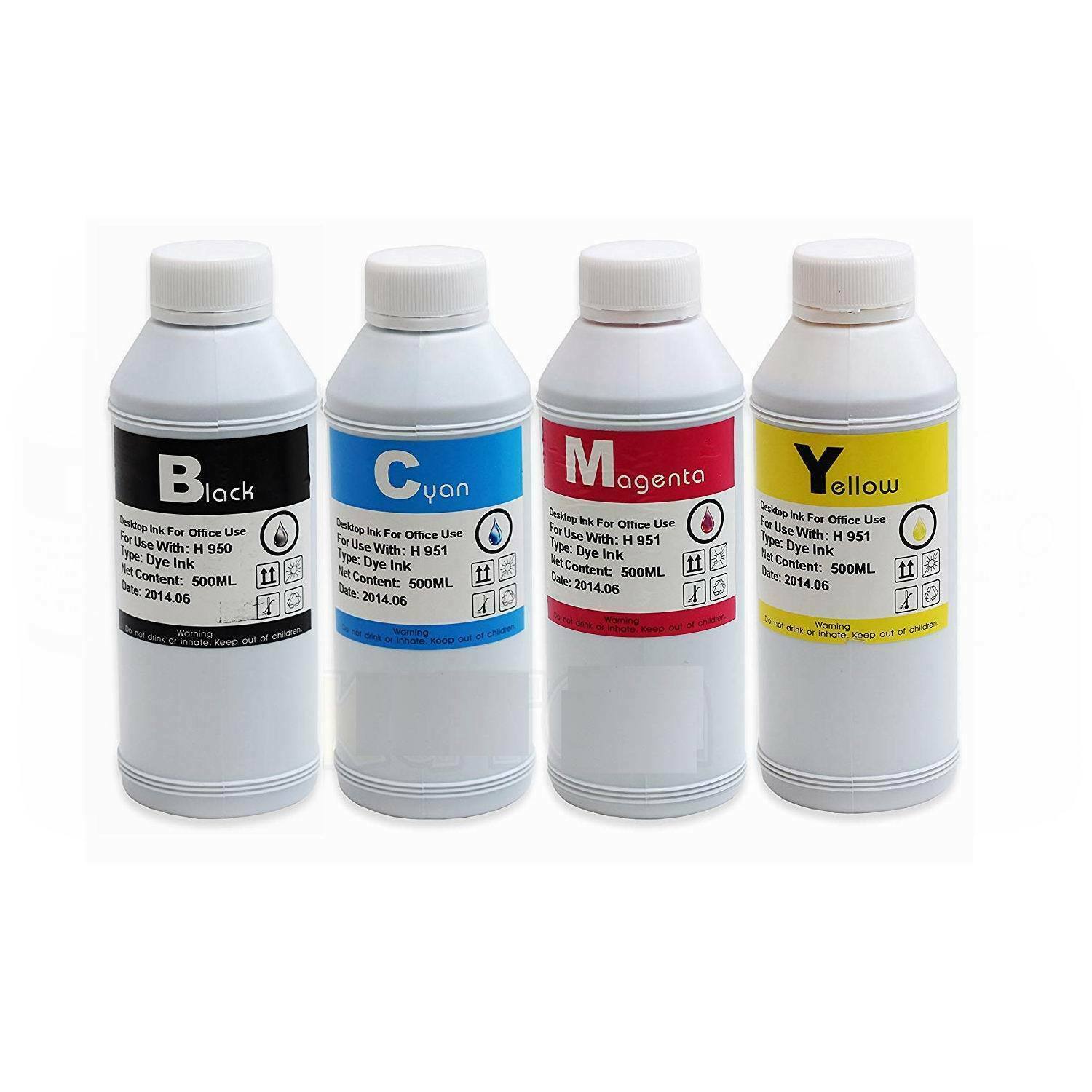 4x500ml premium refill ink for Brother DCP-T300 DCP-T500W DCP-T700W DCP-T800W