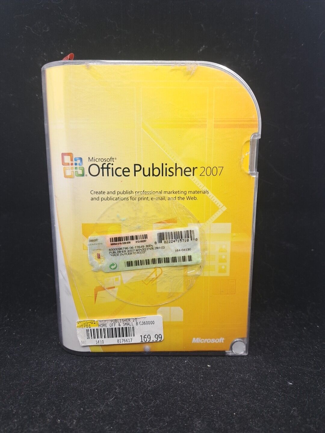 Microsoft Office Publisher 2007 w/ key Tested