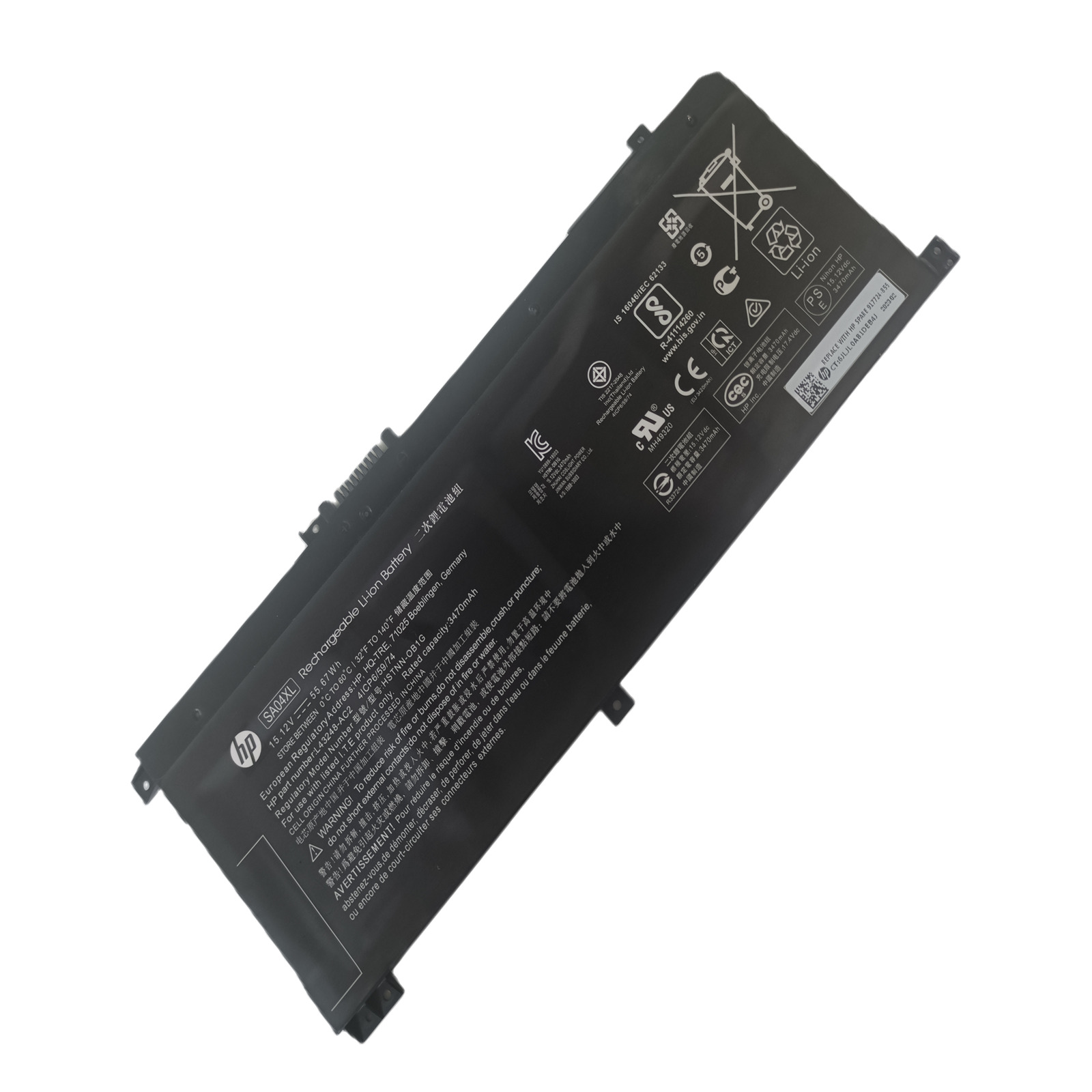 New Genuine  SA04XL Battery For HP ENVY X360 15-DR Series L43248-AC2 L43267-005