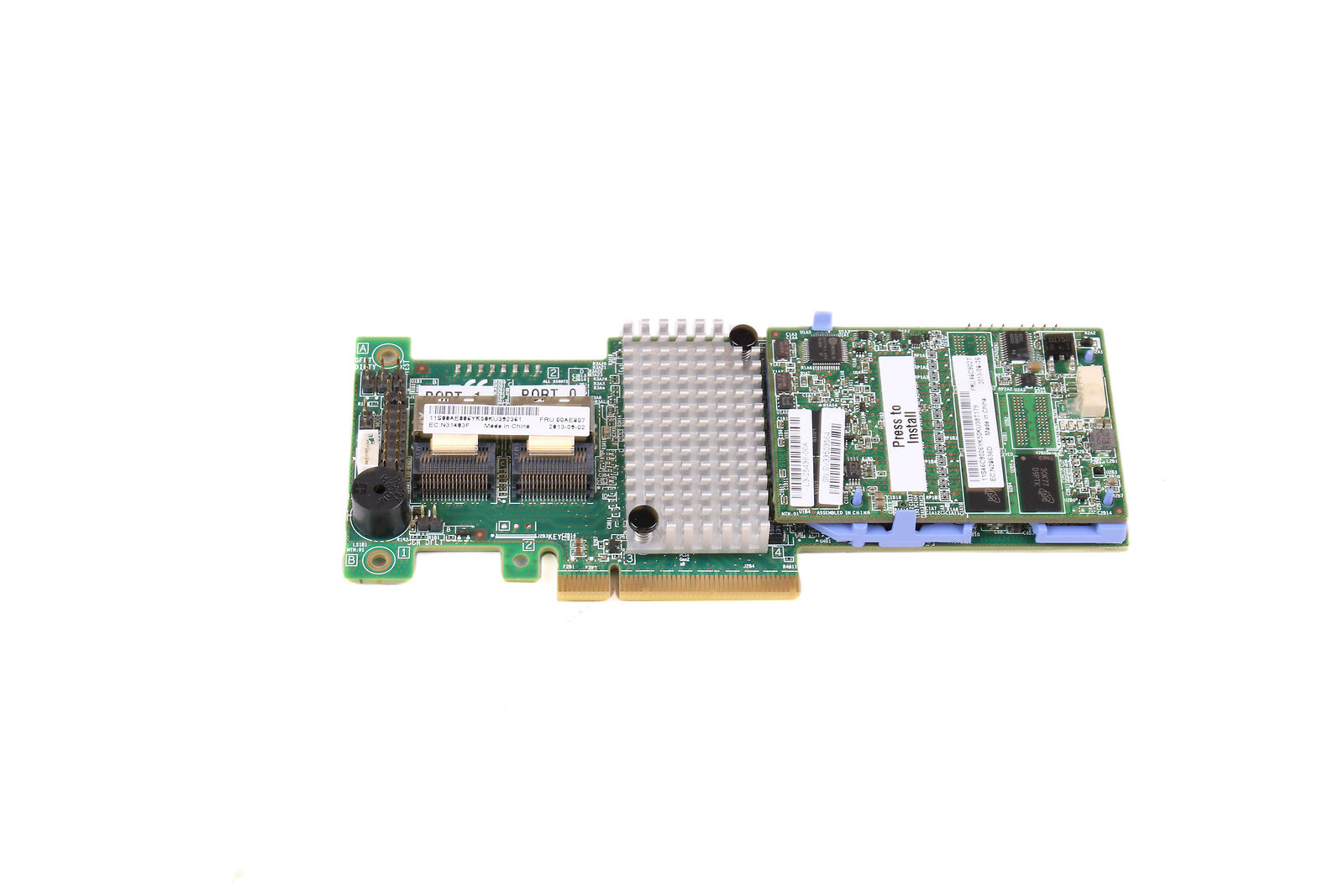 IBM 00AE807 Dual Port 6Gb/s PCIe x8 SAS/SATA Server RAID Controller M5110