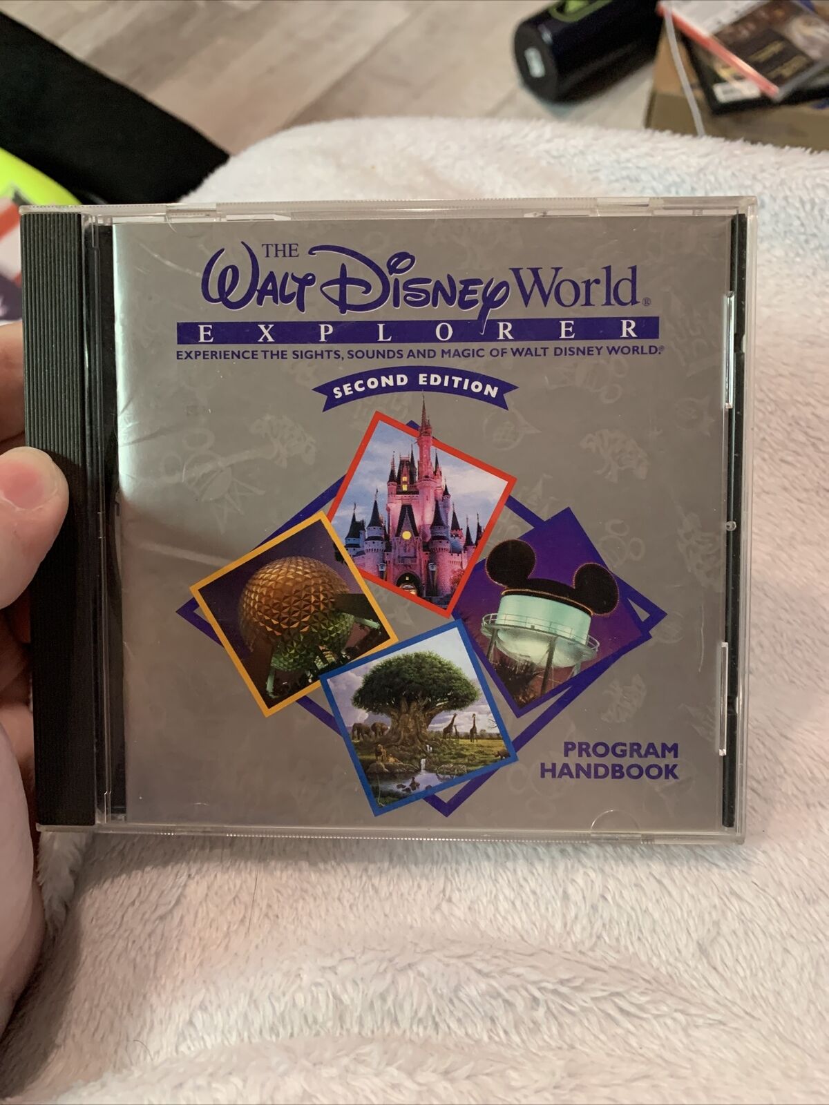 Walt Disney World Explorer 2nd Edition 1998 PC CD-ROM Rides Amusement Park Hotel