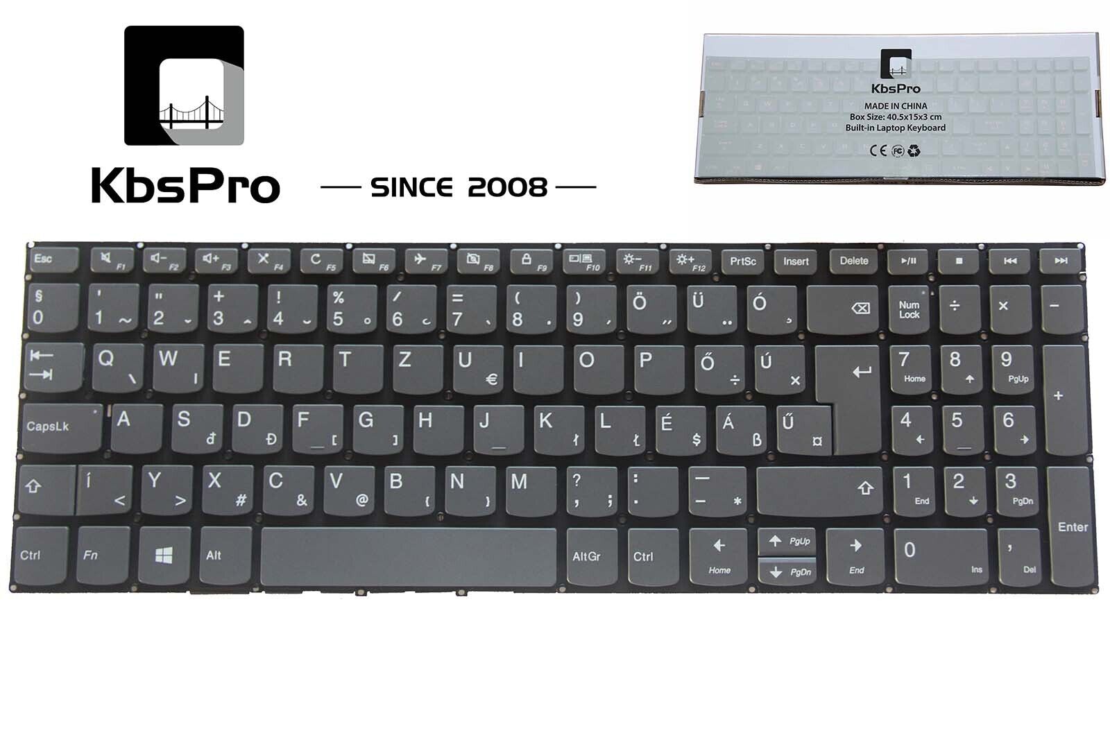 Hungarian Keyboard for Lenovo Ideapad 3-15IGL05 3-15ITL05 3-15ARE05 QWERTZ