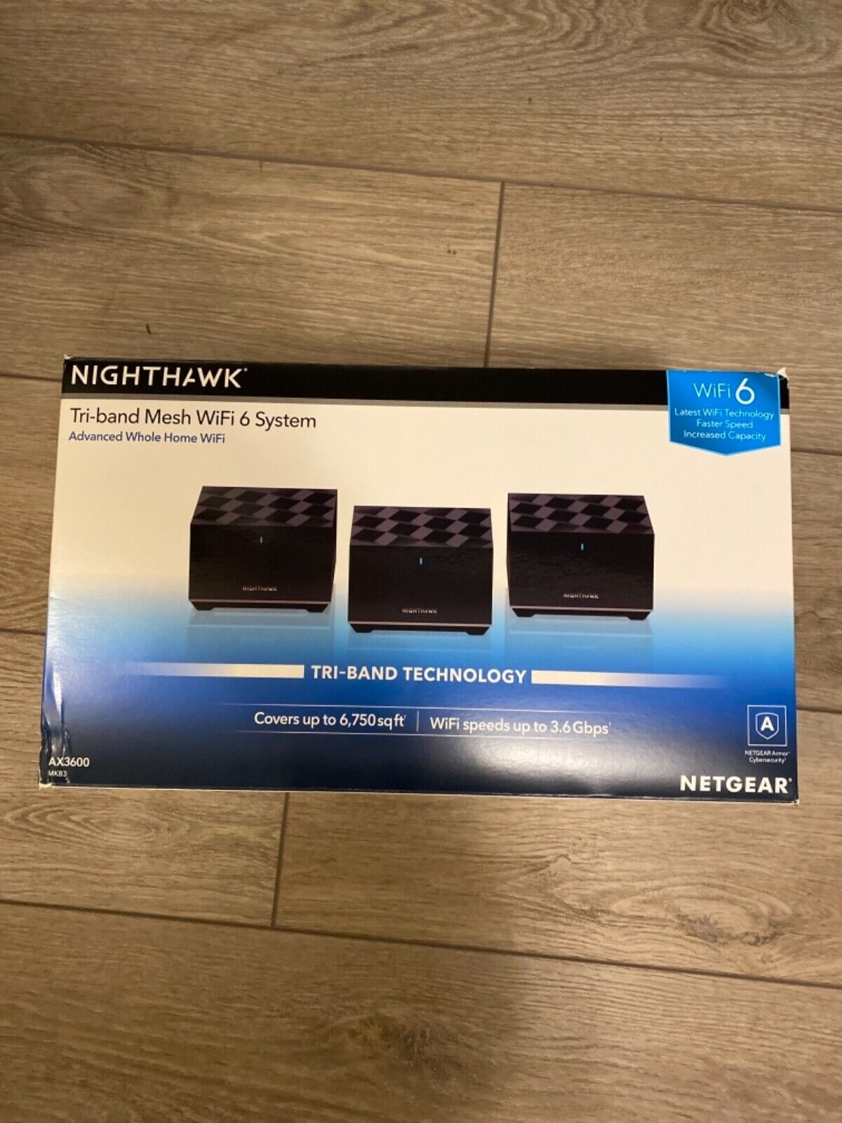 NETGEAR Nighthawk AX3600 MK83 Mesh Wireless Router (MK83100NAS)