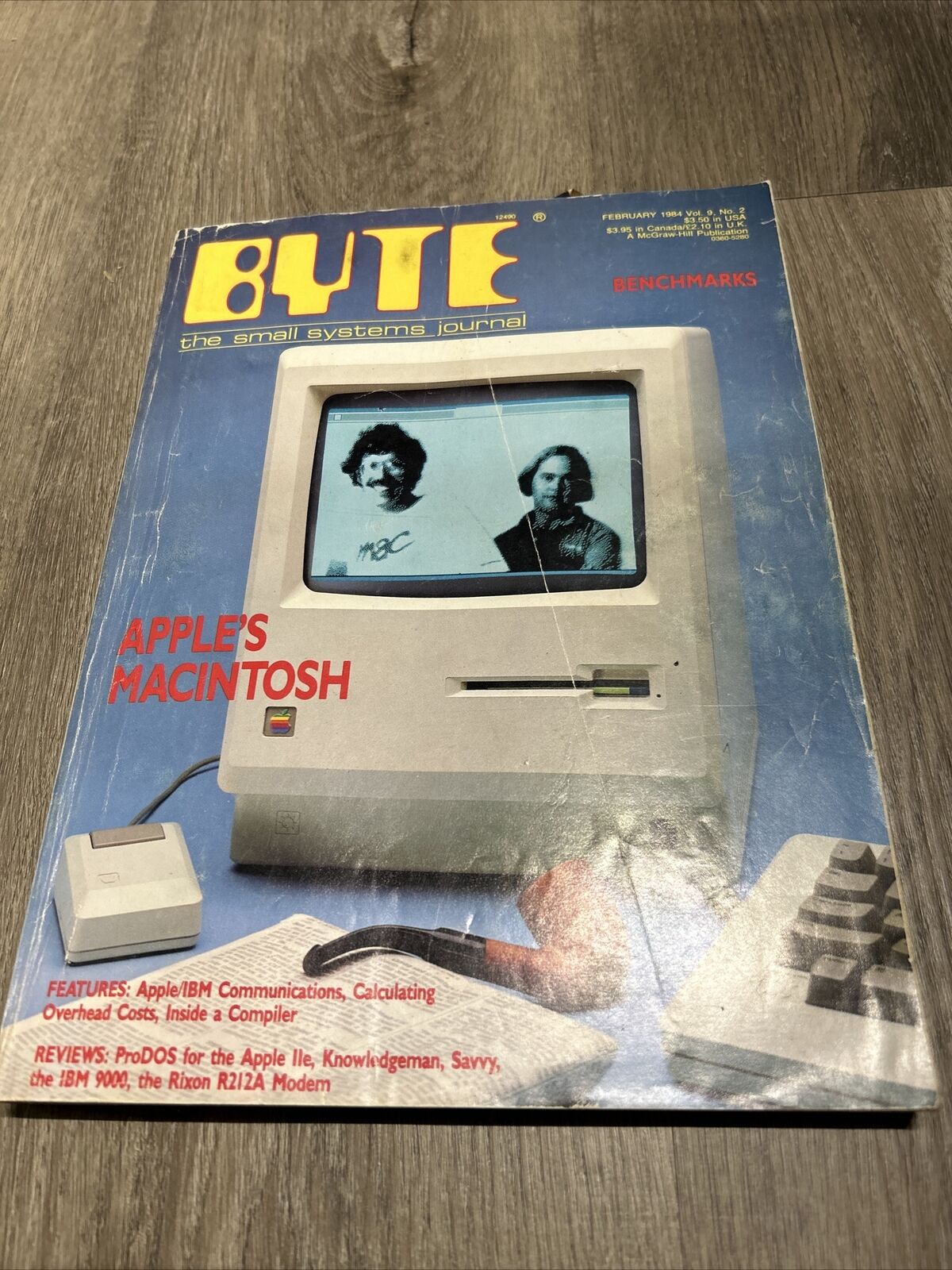 BYTE Magazine February 1984 Apple’s Macintosh Rare Vol 9 No 2 