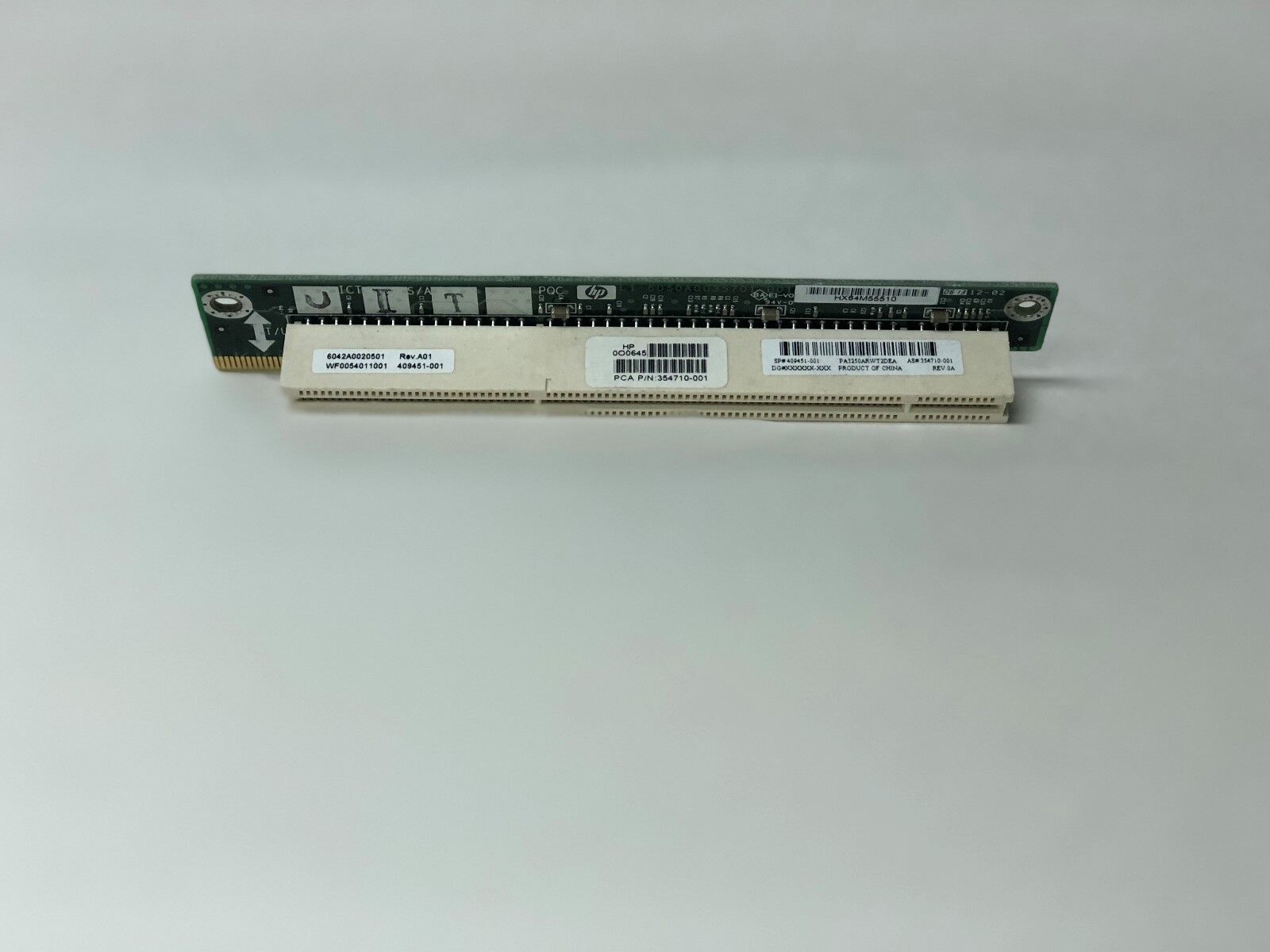 HP 354710-001 409451-001 PCI-X Riser Board Card ProLiant DL360 G3 G4 G4p