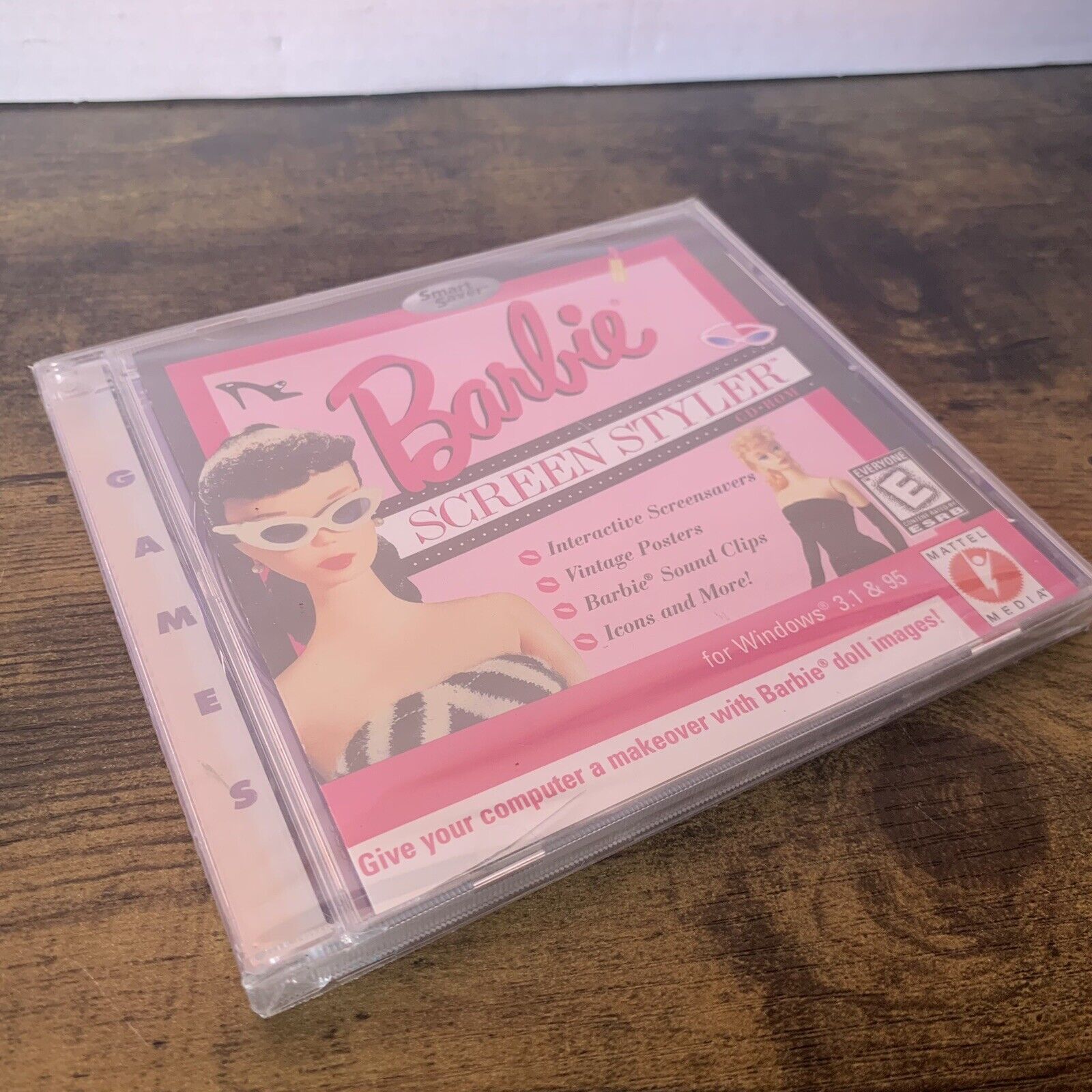 Barbie Screen Styler (PC-CD 1997) for Windows 95 - NEW Sealed