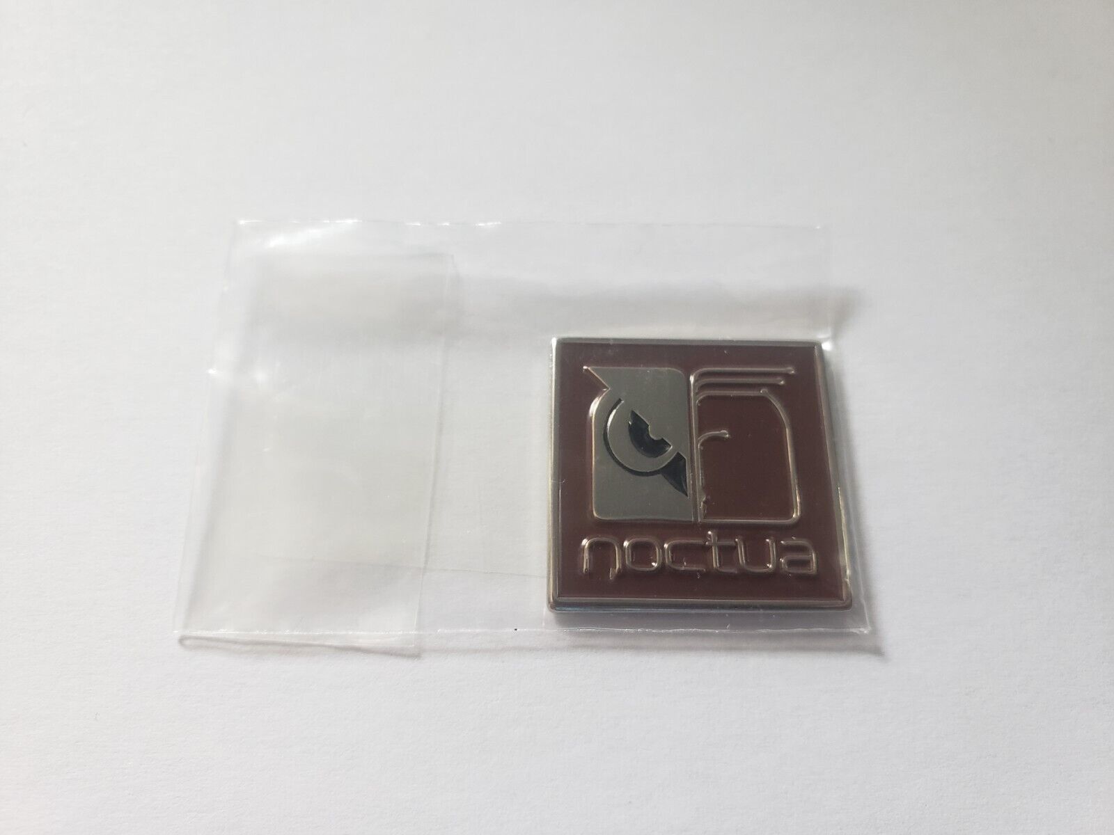Limited time Offer 1pcs Genuine Noctua Owl Metal Badges Stickers (2.5cm X 2.5cm)