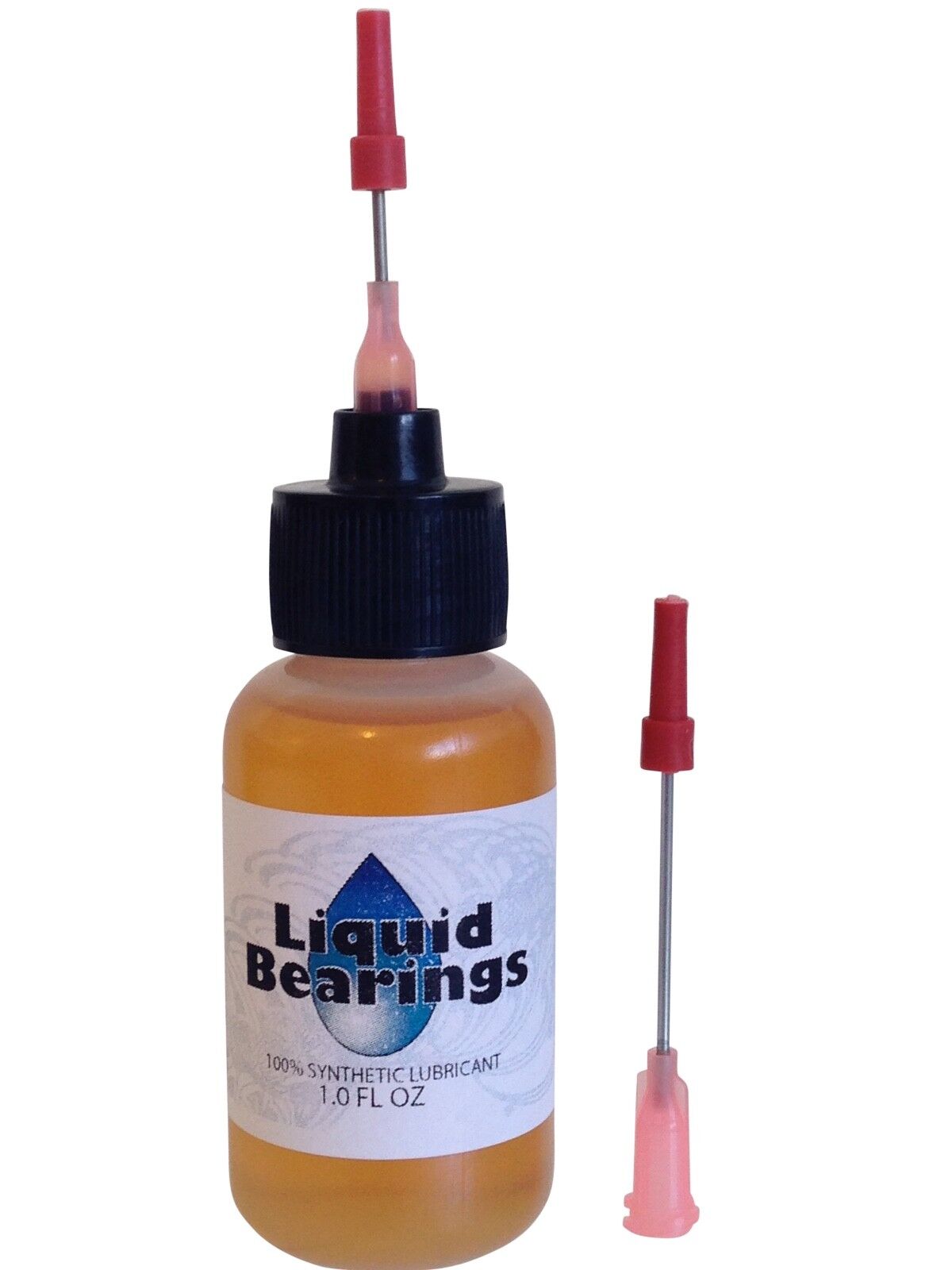Liquid Bearings 100%-synthetic oil for antique & modern typewriters, 2 needles