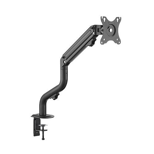 SINGLE ARM LCD MONITOR DESK MOUNT BRACKET STAND SWIVEL SPRING ASSISTED 17-32