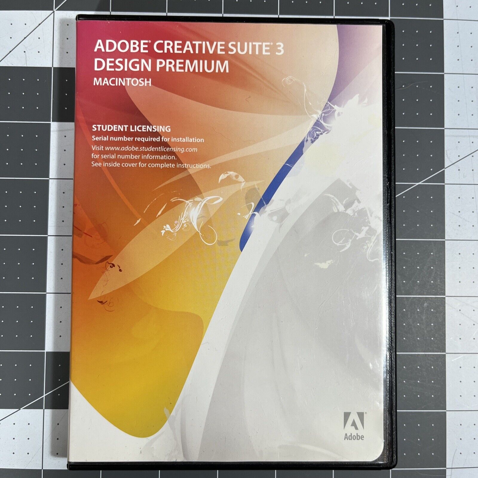 Adobe Creative Suite 3: Design Premium Macintosh 3-Disc Set w/ Serial Key