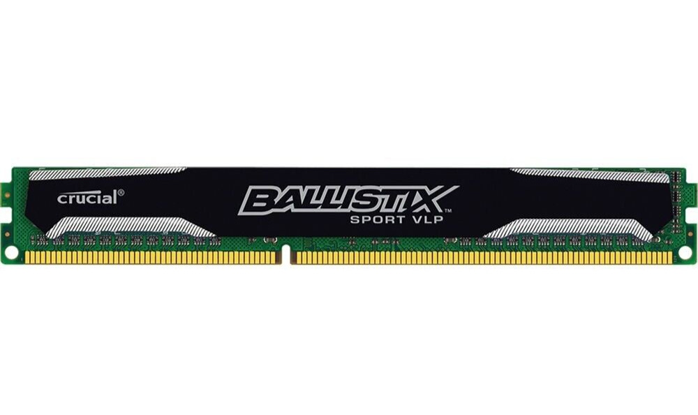 Crucial Ballistix Sport VLP low profile RAM - DDR3 - 4GB - 1600MHz - 9-9-9-24