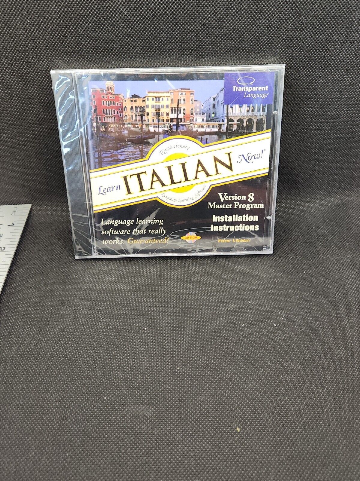 Learn Italian Now 8 PC CD-Rom Windows Educational Language Learning Software NEW