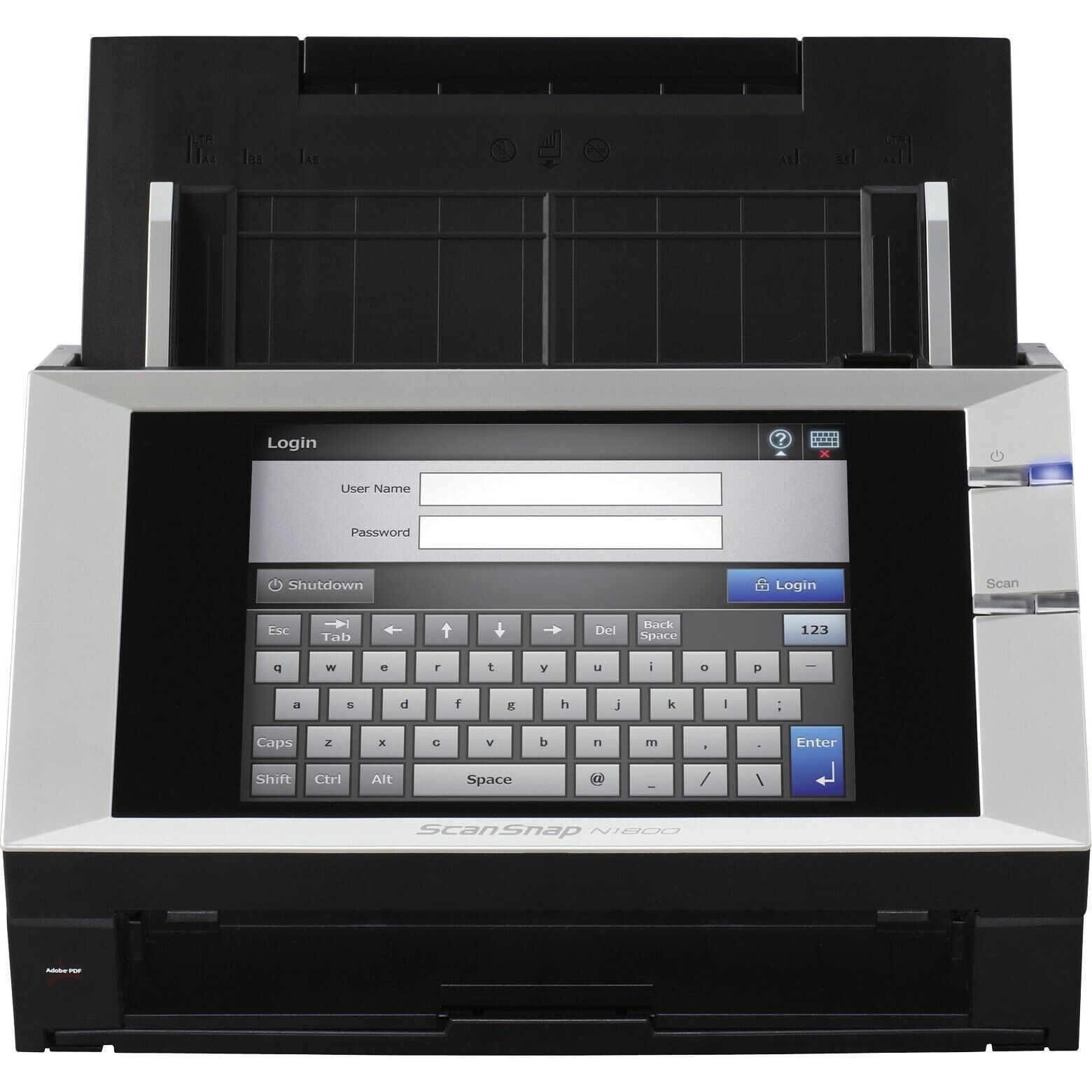 Fujitsu Scan Snap N1800 Network Document Scanner (PA03609-B005)