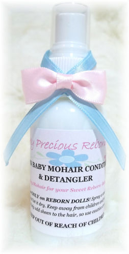Reborn Mohair Conditioner & Detangler - Baby Powder TDF, Makes doll hair soft