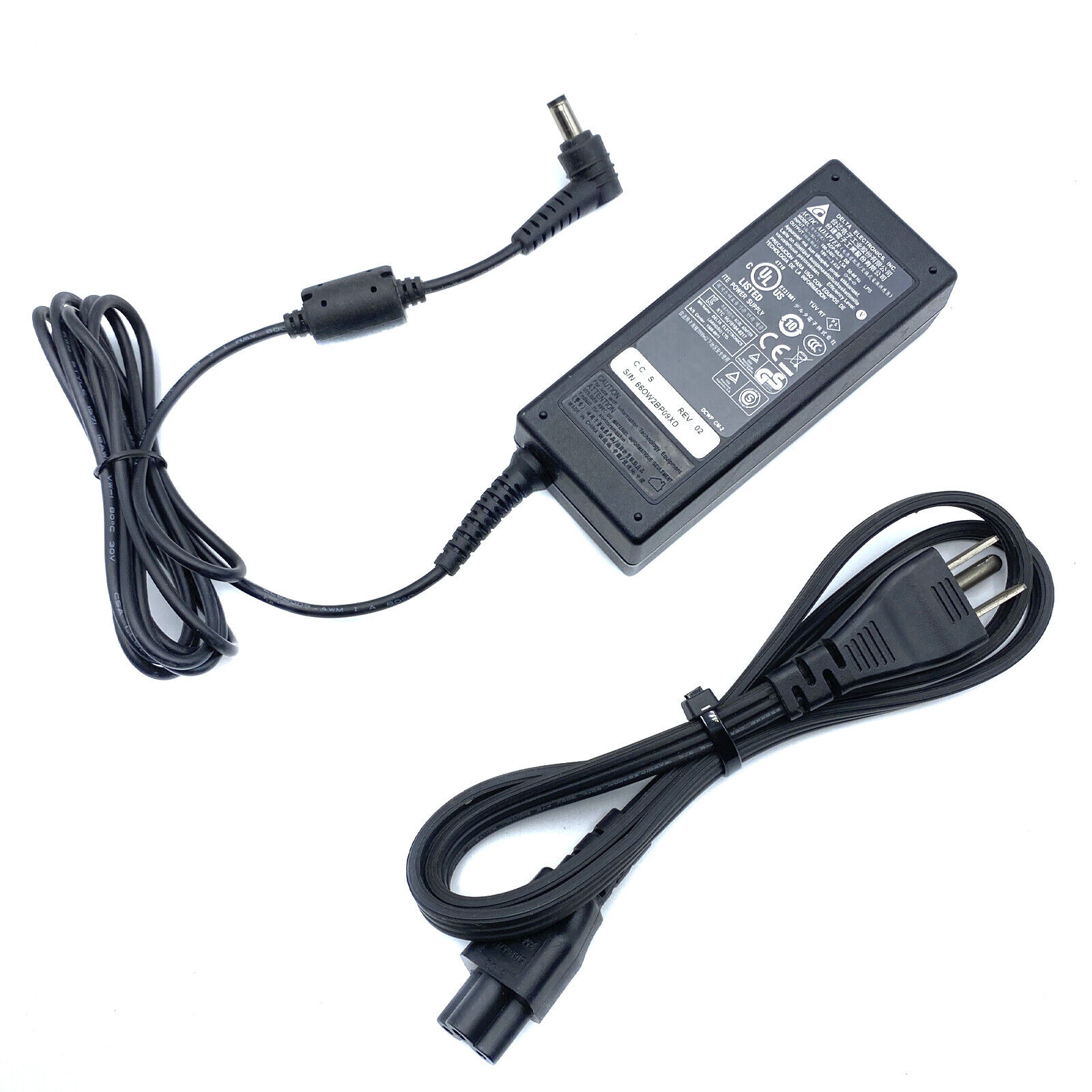 Original Delta AC Adapter Charger for Shuttle OMNINAS KS10 KD20 KD21 KD22 w/Cord