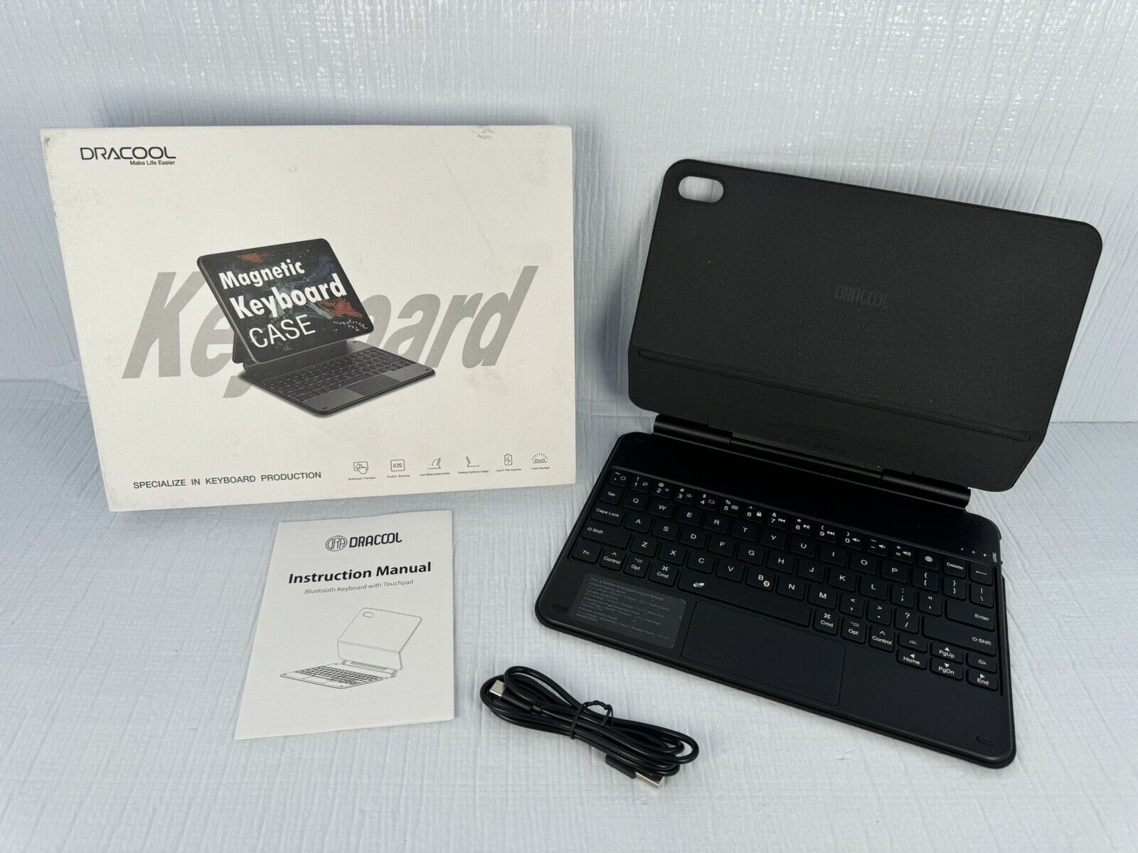 Bluetooth Keyboard Case, 10th Gen iPad 2022 10.9\