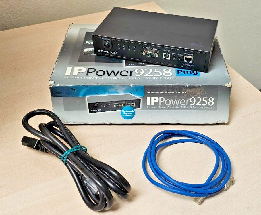 IP Power 9258T 4-Outlet Network AC Power Controller