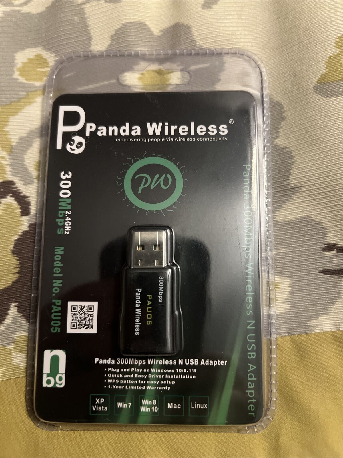 Panda 300mbps Wireless N USB Adapter
