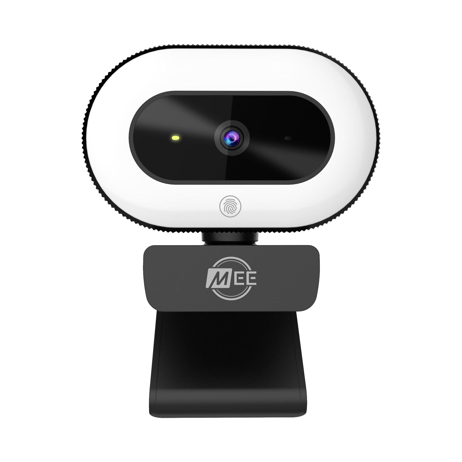 1080p HD USB Webcam with Built-In LED Light, Autofocus, and Microphone