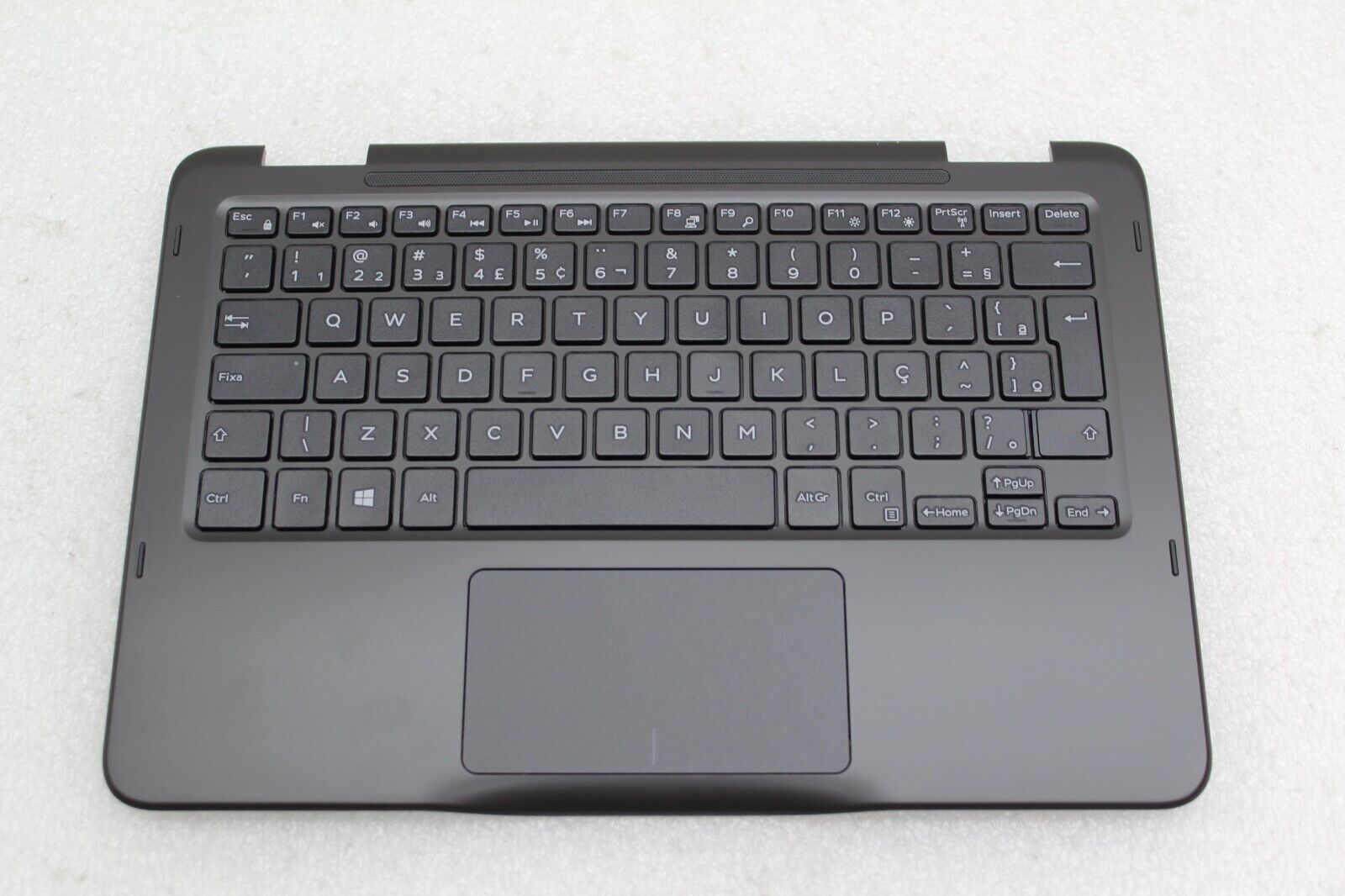 J82HR Dell Inspiron 11 3168 3169 P25T Case Palmrest Portuguese Keyboard NEW~