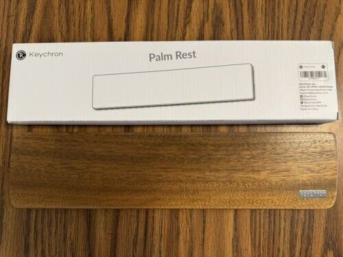 Keychron Wooden Keyboard Wrist Rest Palm Rest Q7 / V7 - Warped & Unlevel