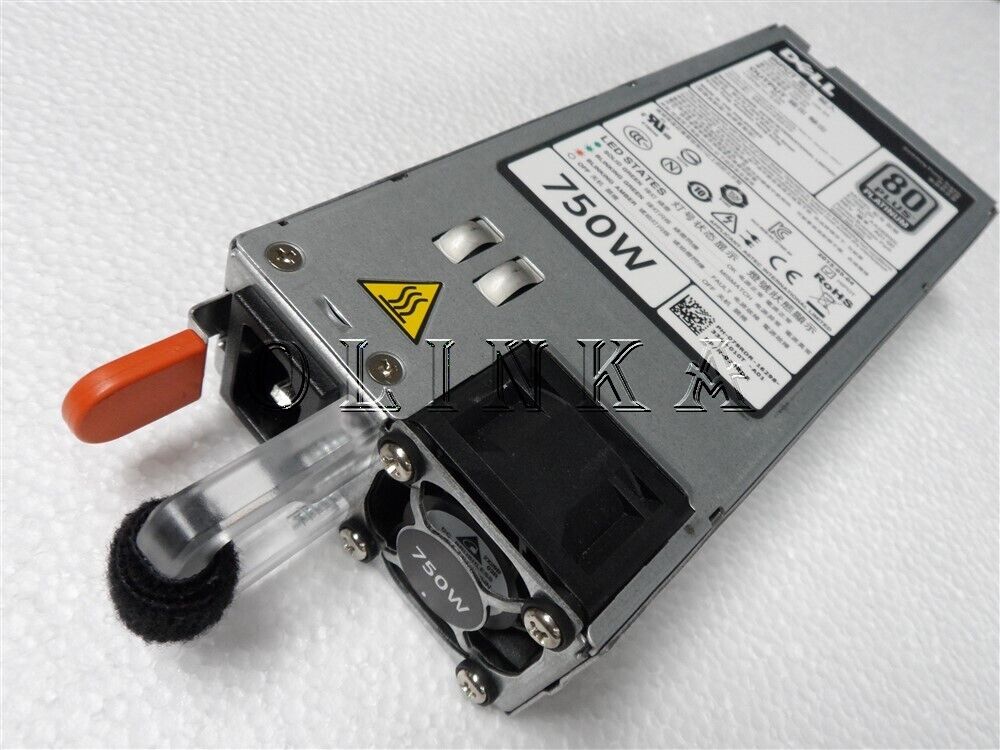 POWER SUPPLY HOTSWAP 750W DELL POWEREDGE SERVER T320 T420 T620 R820 5NF18 79RDR