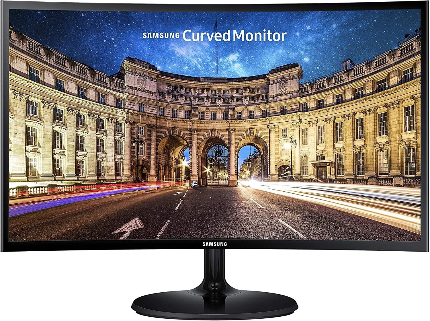 Samsung 27-inch Business CF390 Series C27F390FHN Curved Screen LED-Lit Monitor