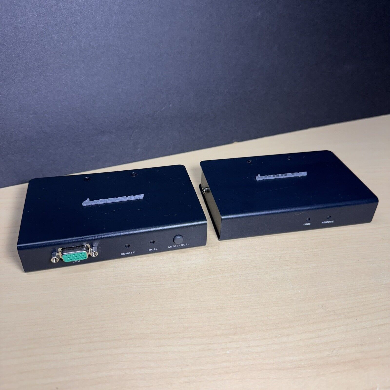IOGEAR USB VGA KVM  GCE500U GCE500UL + GCE500UR Console Extenders only, no cords