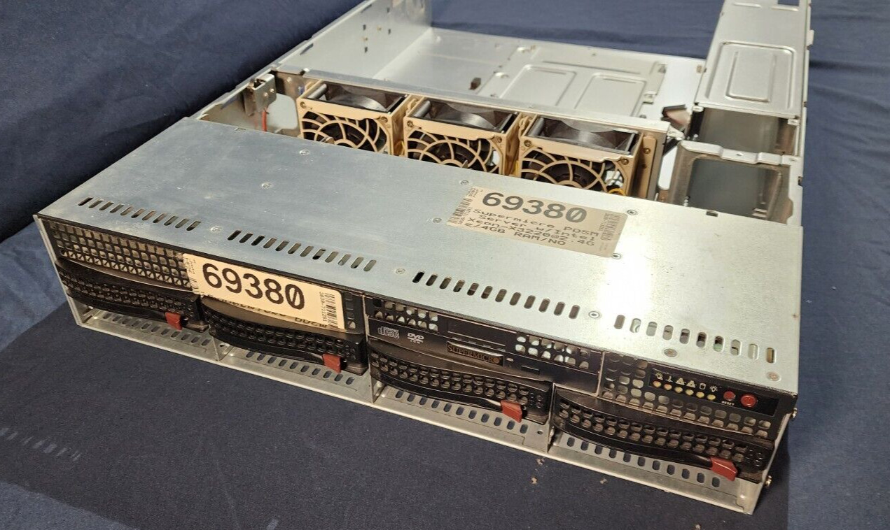 Supermicro CSE-826 2U Server Chassis AS PICTURED