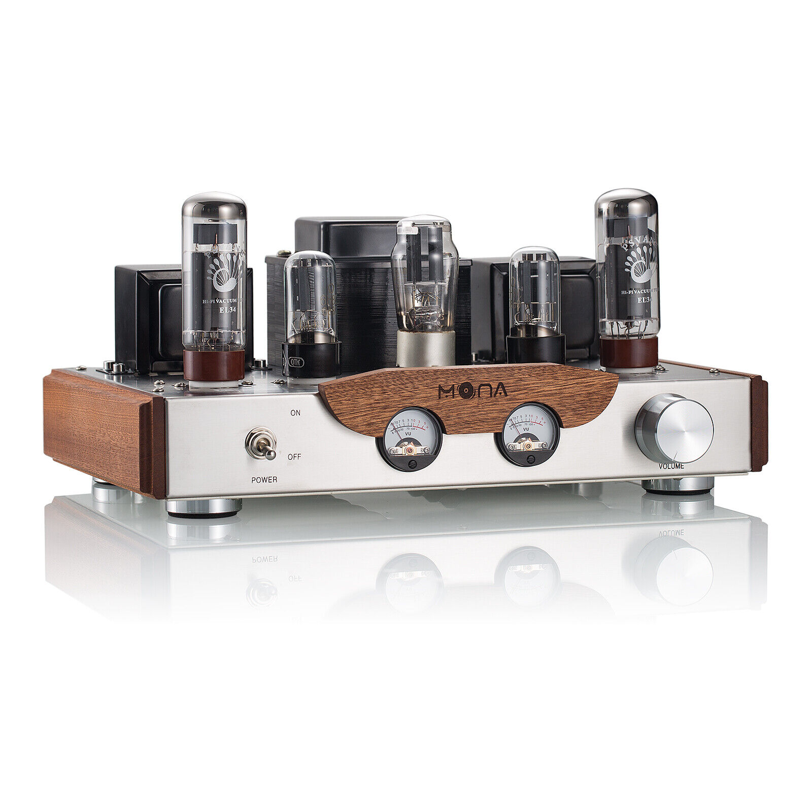 HiFi EL34 Vacuum Tube Amplifier Class A Single-ended Stereo Audio Power Amp 8W×2