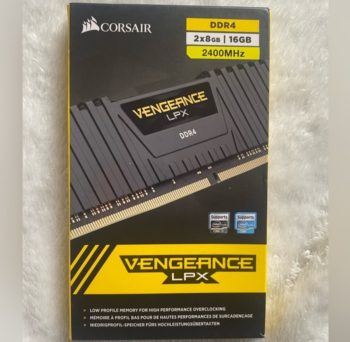 Corsair Vengeance LPX 16GB (2 x 8GB) PC4-19200 (DDR4-2400) Memory...